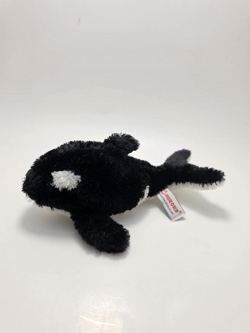 Aurora Orca Killer Whale Plush Stuffed Animal (6 inch)